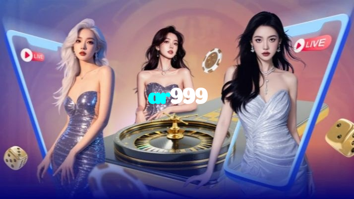 ar999 casino presented on mobile device in Pakistan with slots and live games